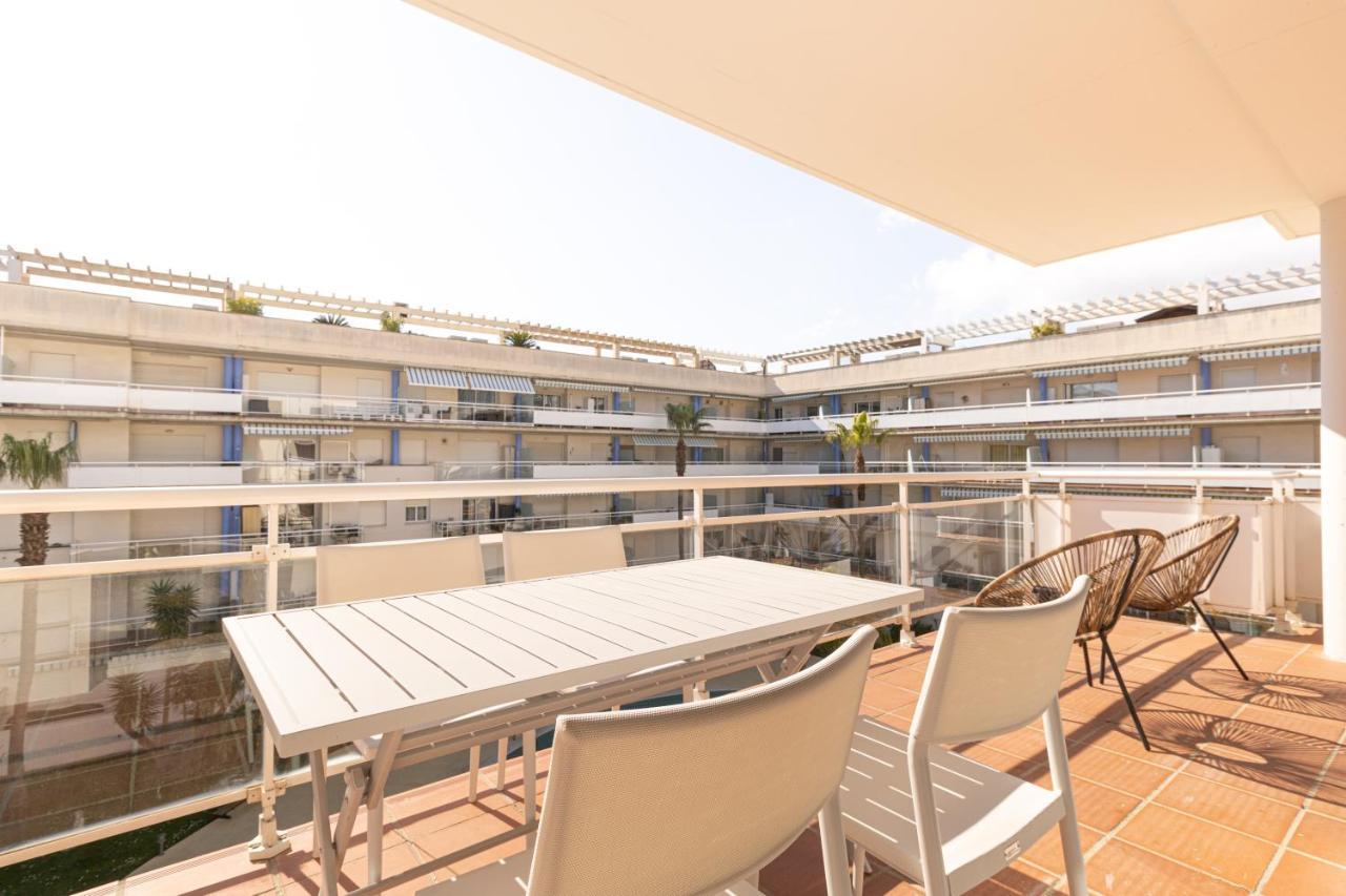 Vista Roses Mar - Apartamento Con Piscina II Dış mekan fotoğraf