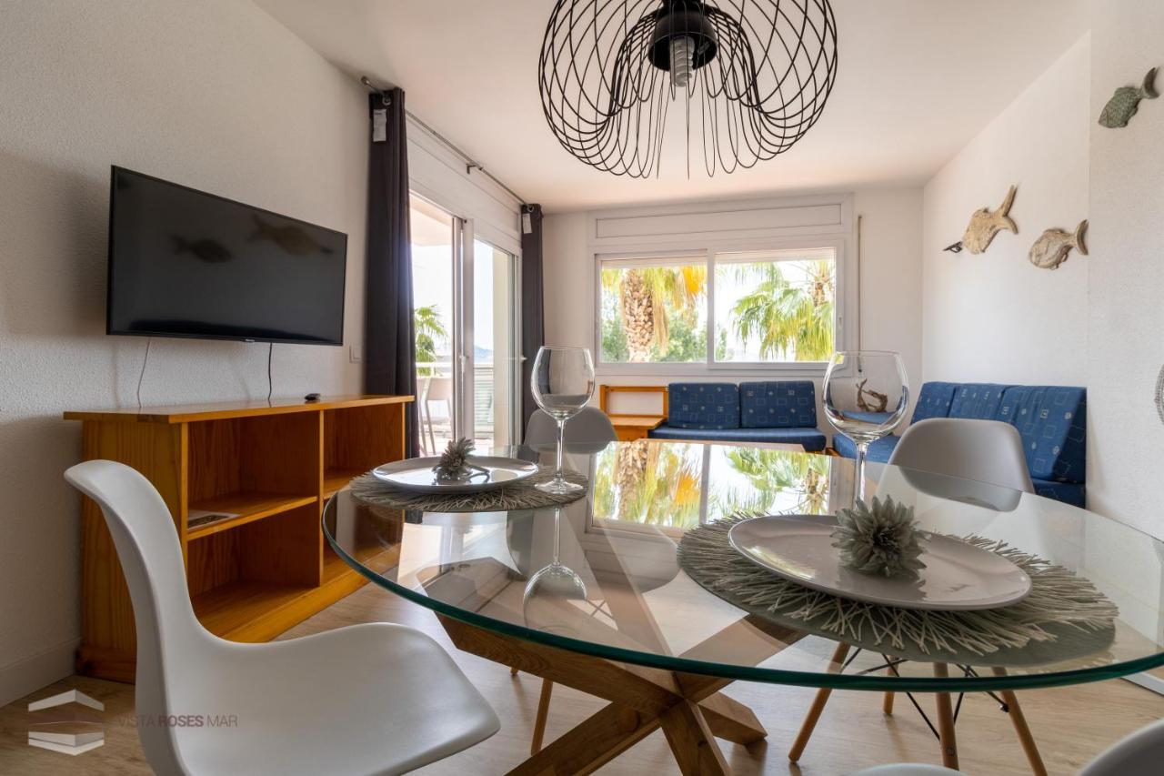 Vista Roses Mar - Apartamento Con Piscina II Dış mekan fotoğraf